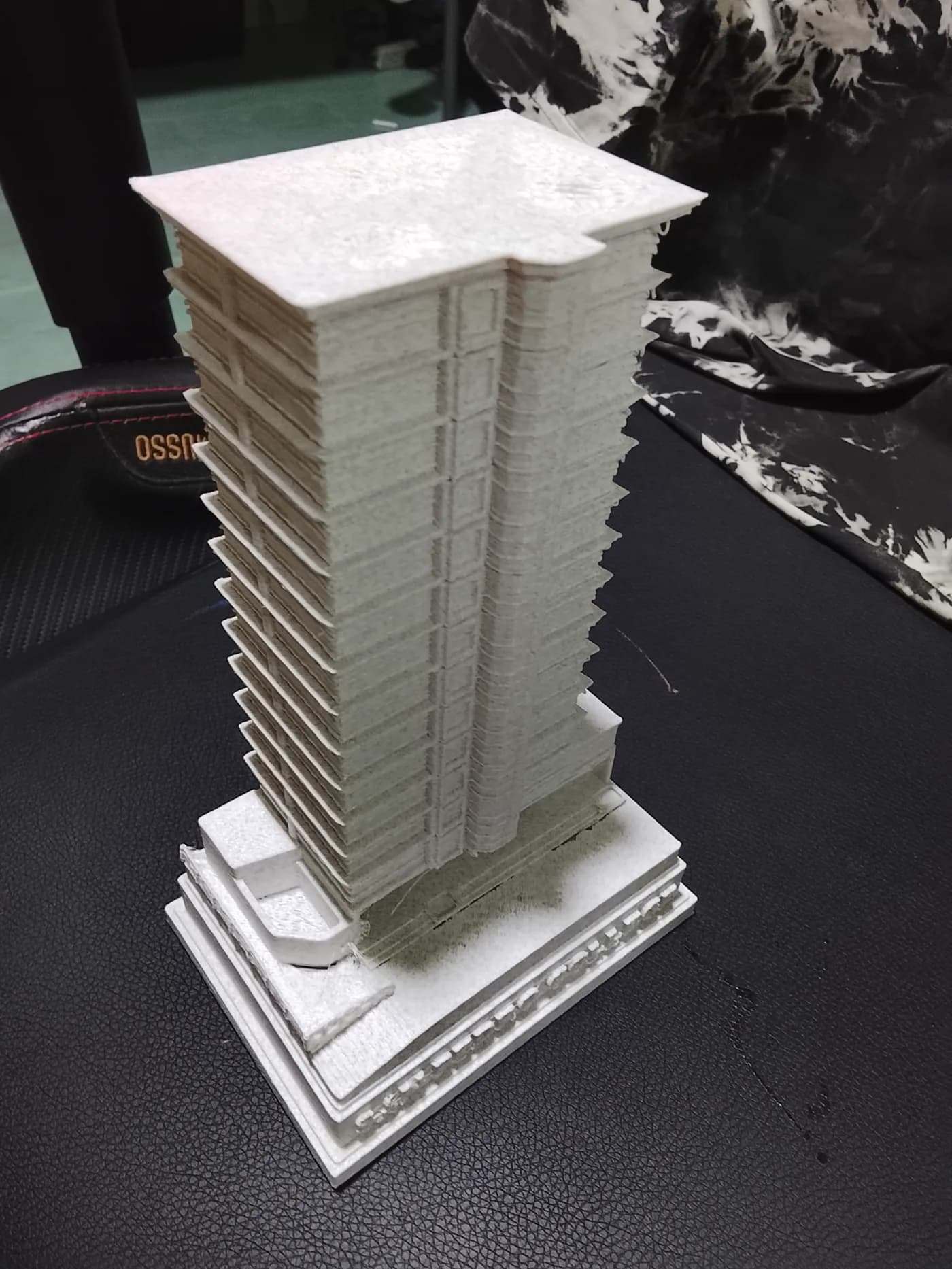 Architectural tower model